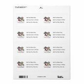 Idioot Company Etiket (Full Sheet)