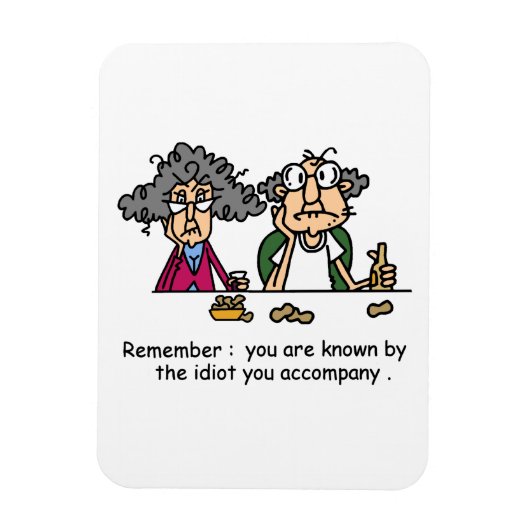 Idioot Company Magneet (Verticaal)