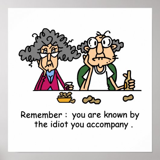 Idioot Company Poster (Voorkant)