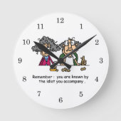 Idioot Company Ronde Klok (Voorkant)