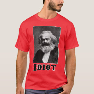 Idioot: Karl Marx T-shirt