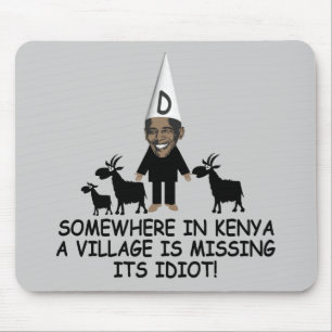 idioot Obama Muismat