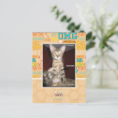 Idioot Vrienden Briefkaart (Staand voorkant)