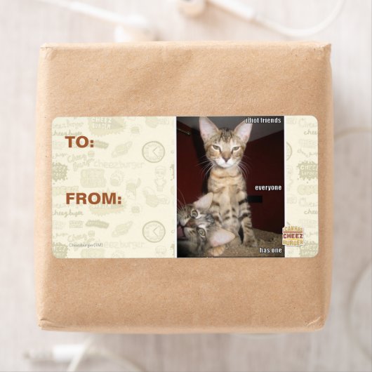 Idioot Vrienden Etiket (Insitu)