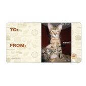 Idioot Vrienden Etiket (Voorkant)