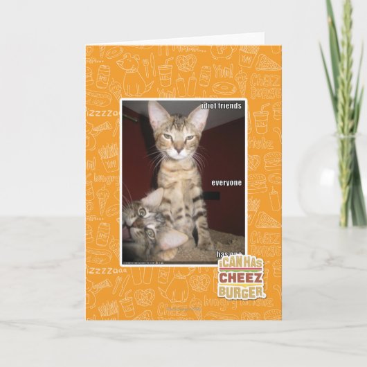 Idioot Vrienden Kaart (Voorkant)