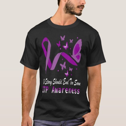 Idiopathic Thrombocytopenic Purpura ITP Awareness T-shirt (Voorkant)