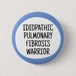 Idiopathische Longfibrose Krijger Ronde Button 5,7 Cm