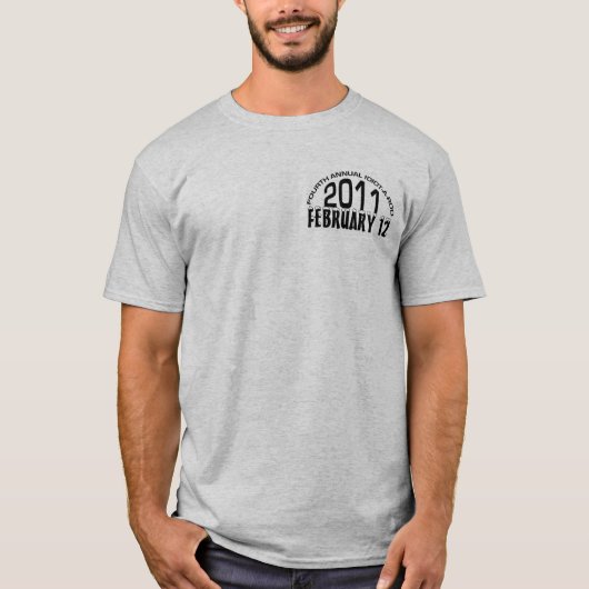 Idiot-a-rod 2011 T-shirt (Voorkant)
