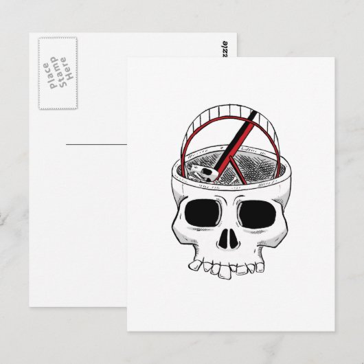 Idiot Briefkaart (Voorkant / Achterkant)