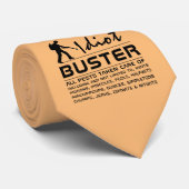 Idiot Buster Stropdas (Opgerold)