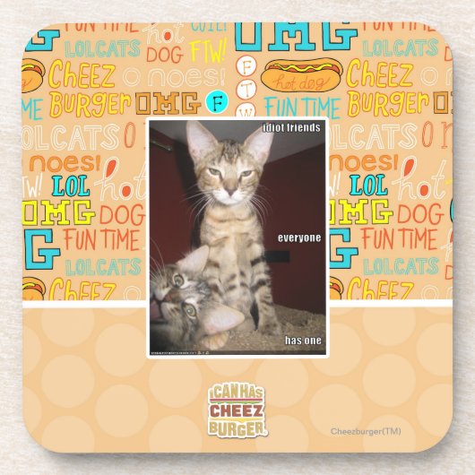 Idiot Friends Onderzetter (Voorkant)