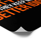 Idiot-proof Code _ Funny Coding Programming Comput Poster (Hoek)