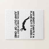 IDIOT SKYDIVING LEGPUZZEL (Horizontaal)