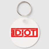 Idiot Stamp Sleutelhanger (Achterkant)