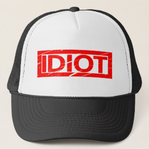 Idiot Stamp Trucker Pet
