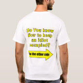 Idiot T-shirt (Achterkant)
