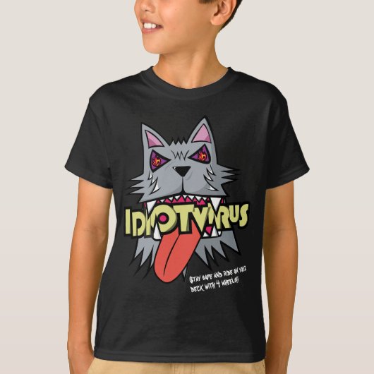 IDIOT VIRUS ONEIGHTH Tokyo T-shirt (Voorkant)