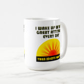 Idiots Happen Funny Mug Koffiemok (Voorkant rechts)