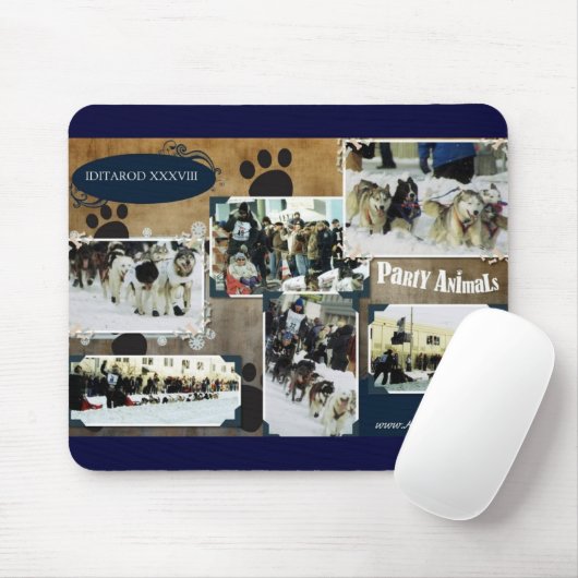 Iditarod 2010 muismat (Met muis)