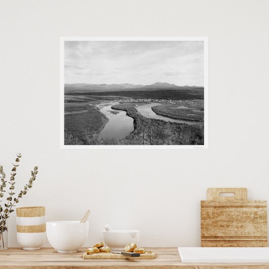 Iditarod, Alaska Birdseye 1914 Poster (Keuken)