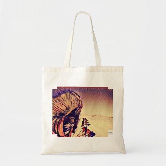 Iditarod Journey Tote Bag (Voorkant)