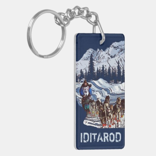 IDITAROD SLEUTELHANGER (Voorkant Links)