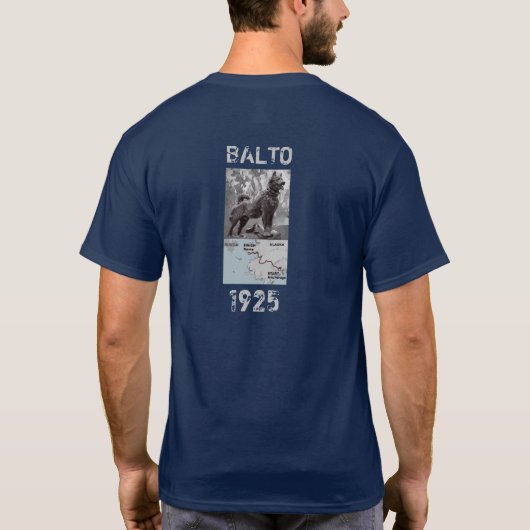 IDITAROD T-Shirt (Achterkant)
