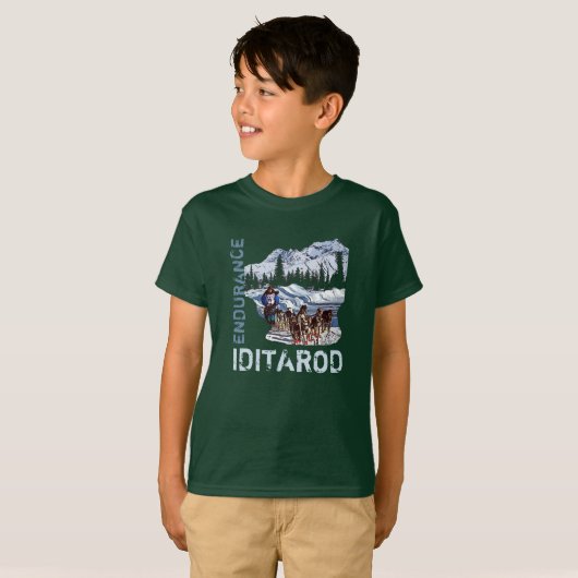 IDITAROD T-SHIRT (Voorkant volledig)