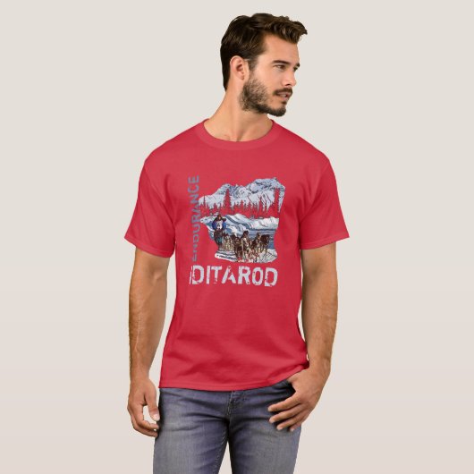 IDITAROD T-SHIRT (Voorkant volledig)