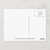 Iditarod Trail Sled Dog Race Briefkaart (Achterkant)