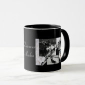 Iditarod Zwart & Wit Mok (Voorkant rechts)