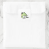 IDK Kikker Sticker Schattige Negeer Kikker Minimaa (Tas)