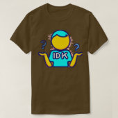 IDK tshirt (Design voorkant)