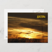 IDKP Arizona sunset-postkaart Briefkaart (Voorkant / Achterkant)