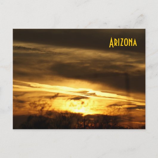 IDKP Arizona sunset-postkaart Briefkaart (Voorkant)
