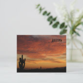 IDKP Arizona sunset-postkaart Briefkaart (Staand voorkant)