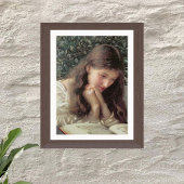 Idle Tears van Edward Robert Hughes Idle Tears Foto Afdruk