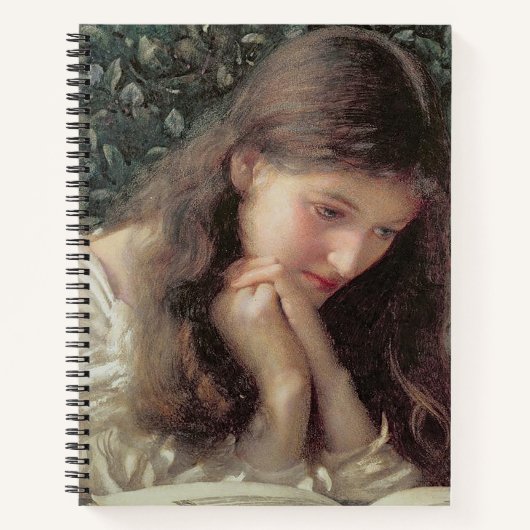Idle Tears van Edward Robert Hughes Notitieboek (Voorkant)