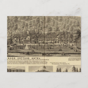 Idlewood Cottage Hotel bij Pittsburgh Briefkaart