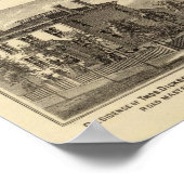 Idlewood Cottage Hotel bij Pittsburgh Poster (Hoek)