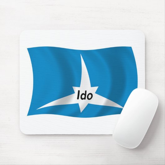 Ido Flag Mousepad Muismat (Met muis)