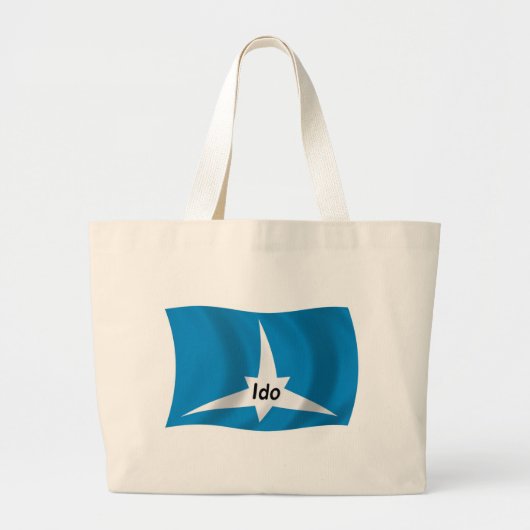 Ido Vlag Boodschappentas Grote Tote Bag (Voorkant)