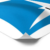 Ido Vlag Poster Print (Hoek)