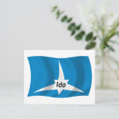 Ido-vlag-postkaart Briefkaart (Staand voorkant)