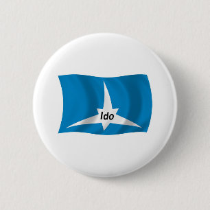 Ido-vlagknop Ronde Button 5,7 Cm