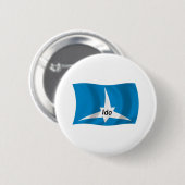 Ido-vlagknop Ronde Button 5,7 Cm (Voorkant /achterkant)