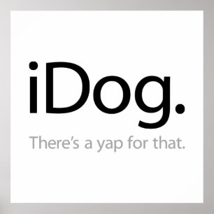 iDog - Er is een blaf voor dat Poster