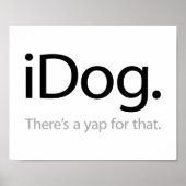iDog - Er is een blaf voor dat Poster (Voorkant)