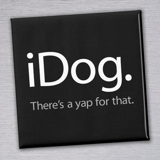 iDog-white.ai Magneet